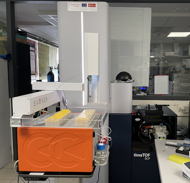 timsTOF SCP mass spectrometer installed at ProteoToul